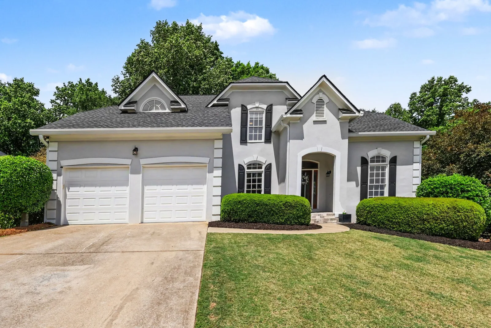 Front exterior of the home